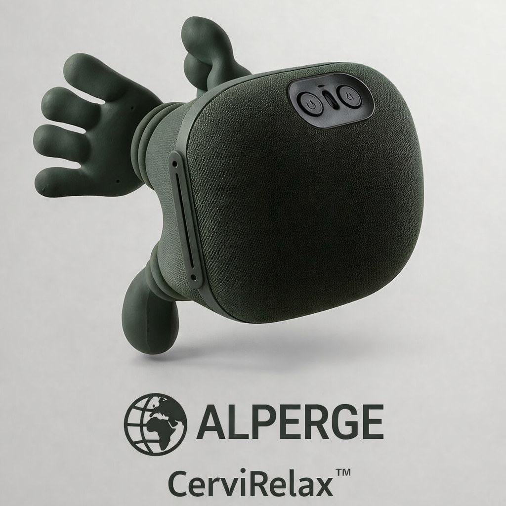 CerviRelax™ – Kabelloses Nacken- & Schultermassagegerät für tiefe Entspannung
