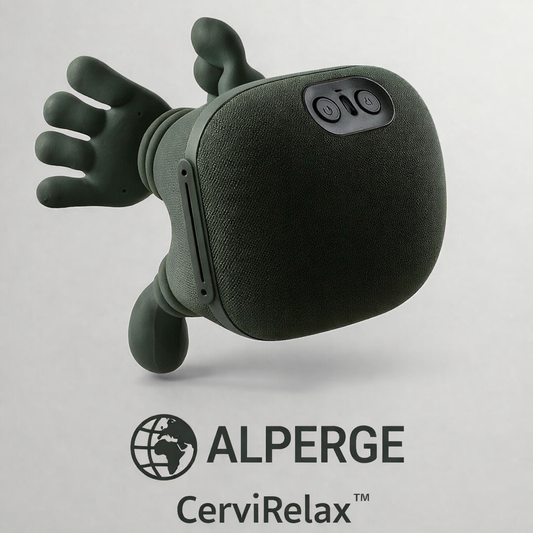 CerviRelax™ – Kabelloses Nacken- & Schultermassagegerät für tiefe Entspannung