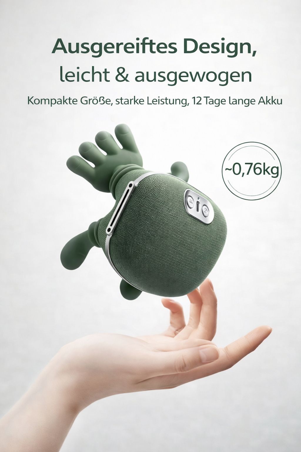 CerviRelax™ – Kabelloses Nacken- & Schultermassagegerät für tiefe Entspannung